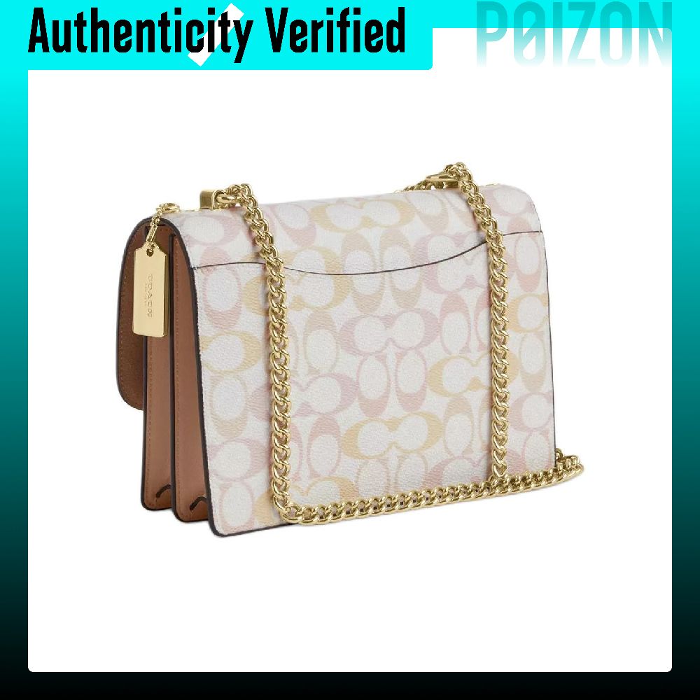 COACH Klare Coated Canvas With - Chalk Bag 评论和价格