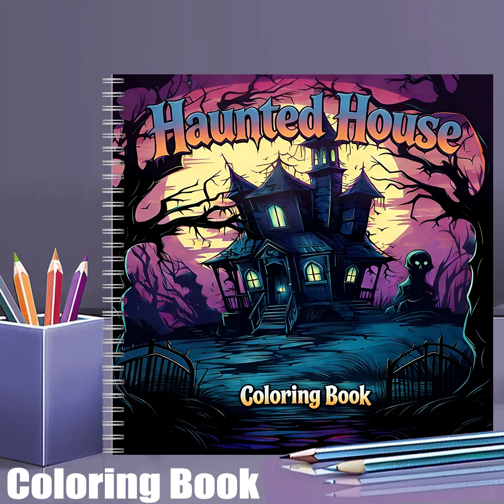 Haunted House Coloring Book fo - Chalk Bag 评论和价格