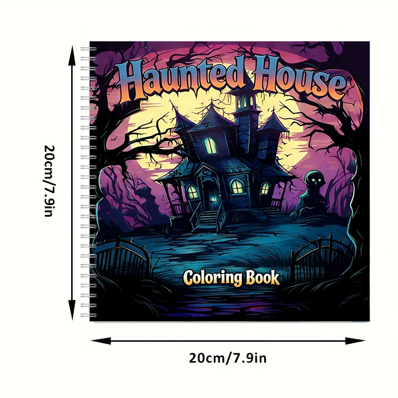Haunted House Coloring Book fo - Chalk Bag 评论和价格